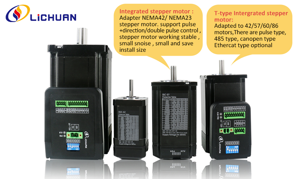 Motor stepper terintegrasi (kombinasi sampurna saka motor stepper lan driver)